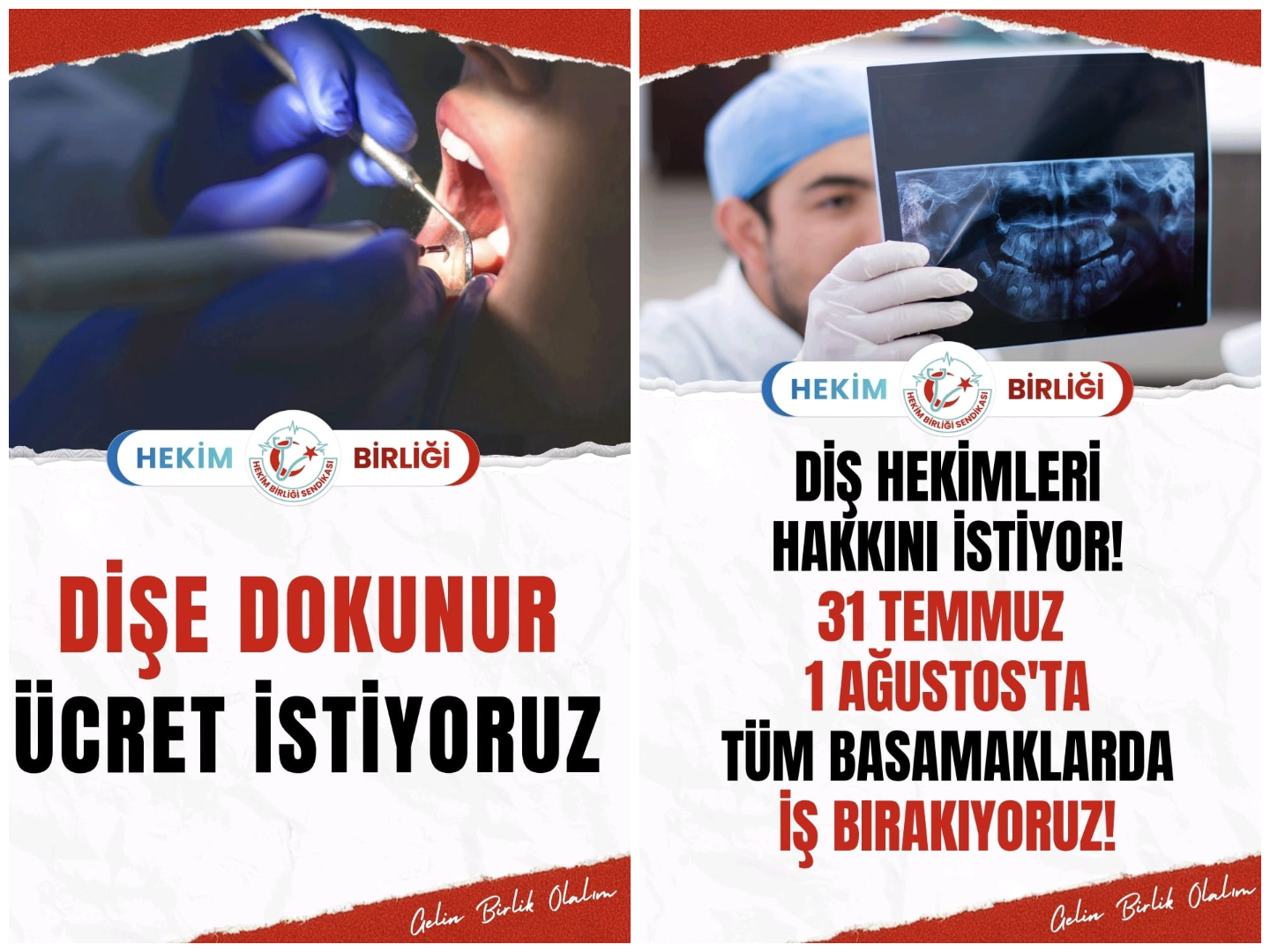 Diş hekimleri iş bırakıyor: İnsanca çalışma koşulları istiyoruz!
