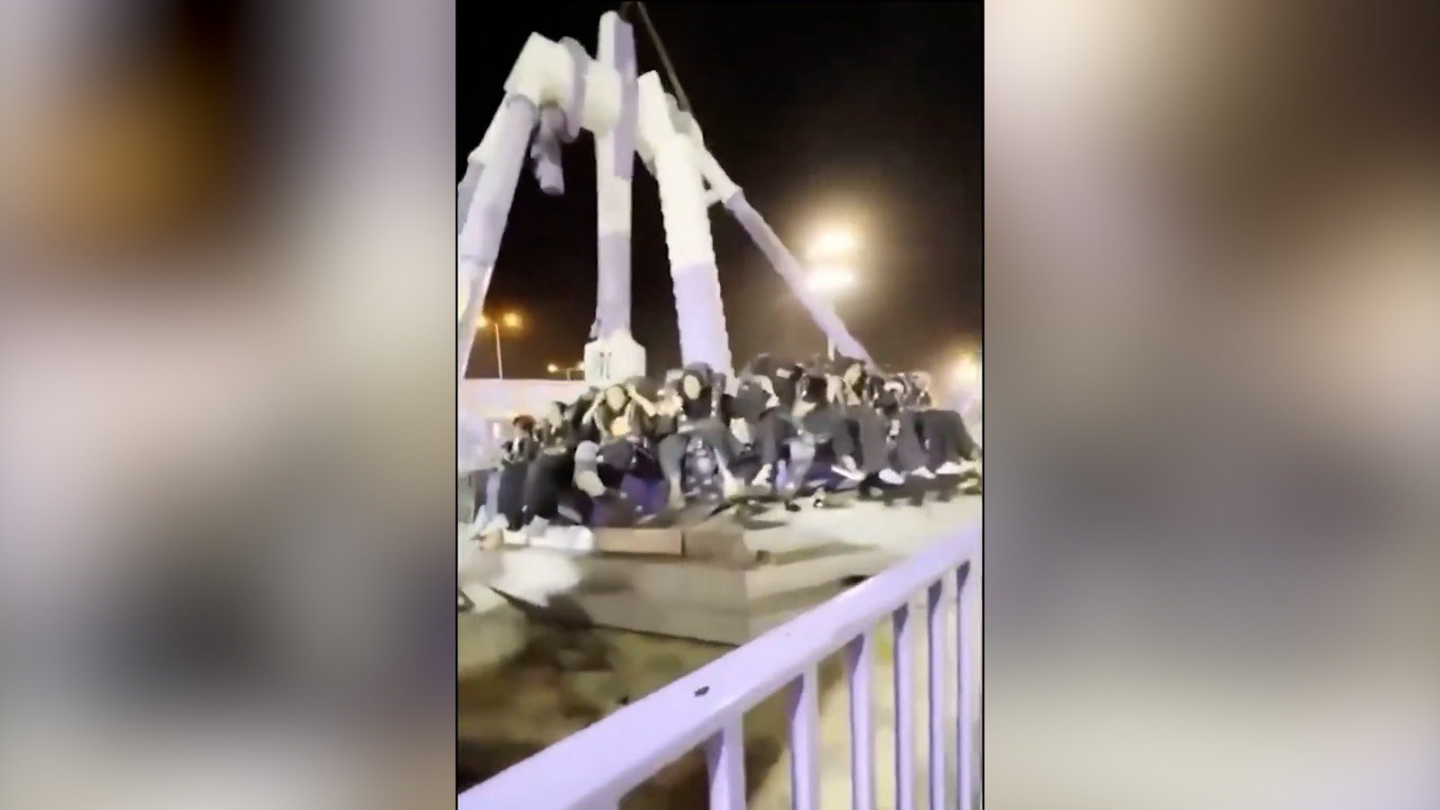 Suudi Arabistan'da Lunaparkta Kaza: Arıza Çıkan Eğlence Aracı Çöktü