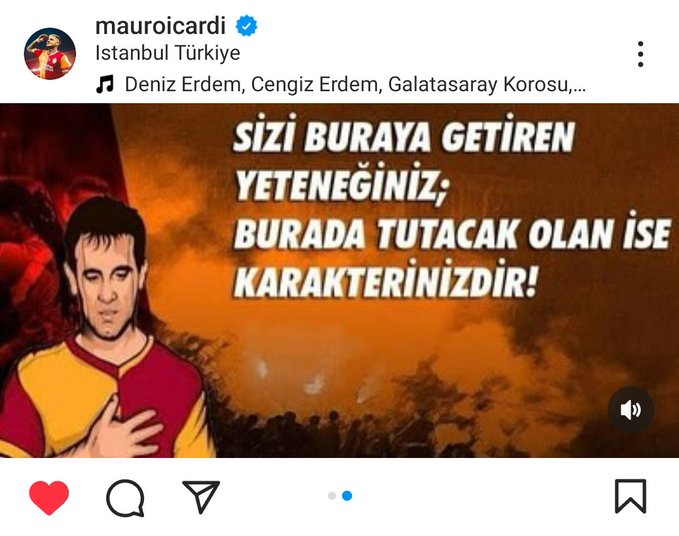Icardi'den Tepki Çeken Paylaşım