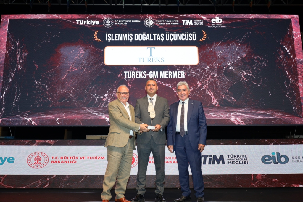 Ege Maden İhracatçıları Birliğinden Tureks Şirketine Dört İhracat Ödülü
