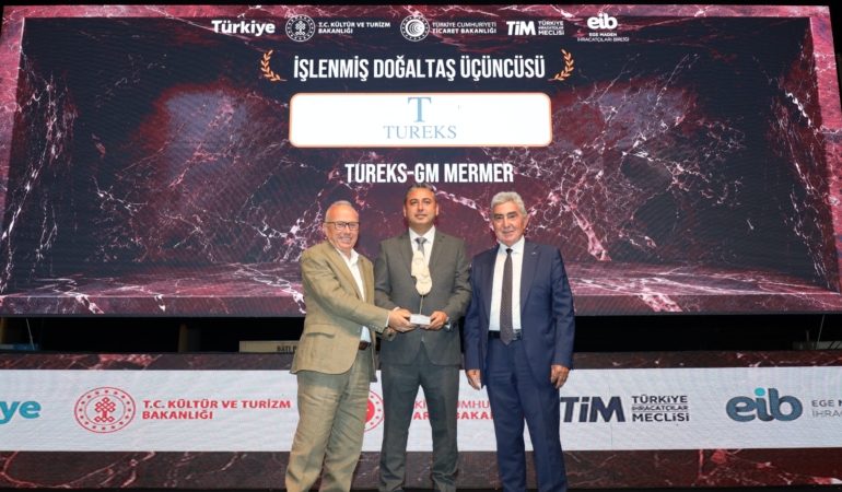 Ege Maden İhracatçıları Birliğinden Tureks Şirketine Dört İhracat Ödülü