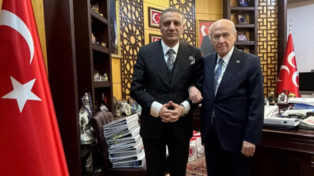 Selahattin Yılmaz Tahliyesinin Ardından MHP Lideri Devlet Bahçeli’yi Ziyaret Etti