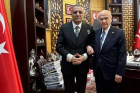 Selahattin Yılmaz Tahliyesinin Ardından MHP Lideri Devlet Bahçeli’yi Ziyaret Etti