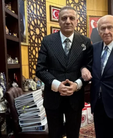 Selahattin Yılmaz Tahliyesinin Ardından MHP Lideri Devlet Bahçeli’yi Ziyaret Etti