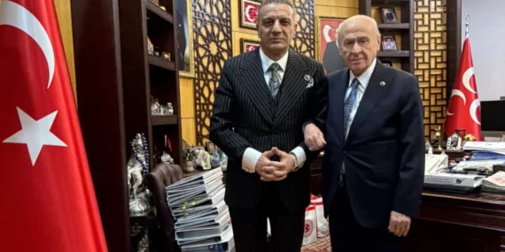 Selahattin Yılmaz Tahliyesinin Ardından MHP Lideri Devlet Bahçeli’yi Ziyaret Etti