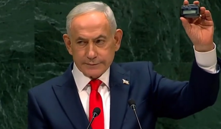 BM Genel Kurulu'nda 77 Ülke Netanyahu Konuşurken Salonu Terk Etti