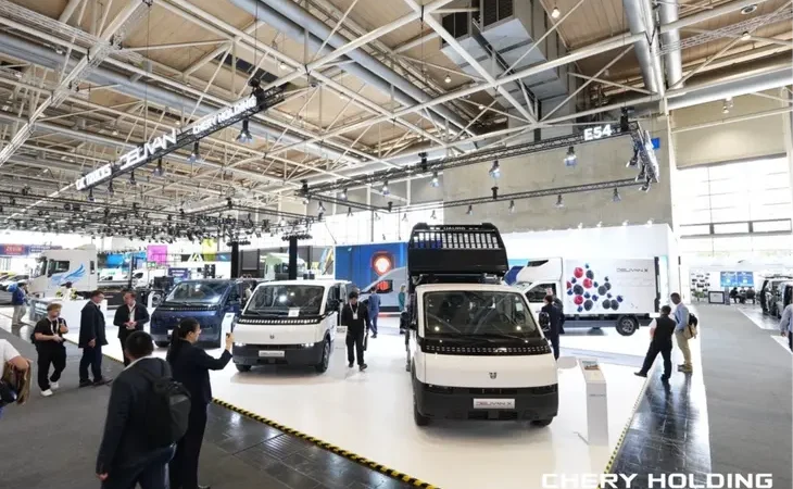 Chery Ticari Araç Grubu Yeni Enerji ve Otonom Teknolojilerini Hannover'de Tanıttı