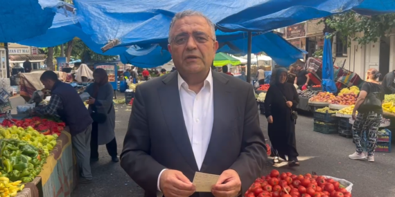Milletvekili Sezgin Tanrıkulu Diyarbakır'da Semt Pazarını Ziyaret Ederek Ekonomik Verileri Değerlendirdi