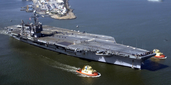 ABD Donanmasının Yeni Nükleer Uçak Gemisi USS John F Kennedy Testleri Tamamladı