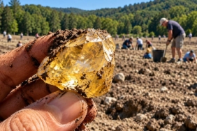 ABD'deki Crater of Diamonds Eyalet Parkı'nda 40 Karatı Aşan Elmaslar Bulundu