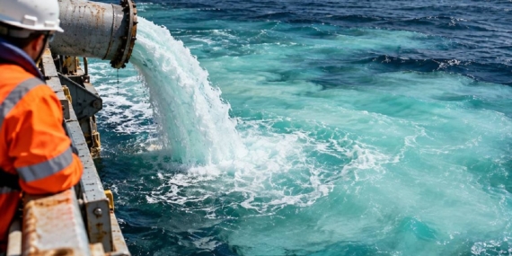 İngiltere'de Bilim İnsanları Deniz Suyunun Karbondioksit Kapasitesini Artırmak İçin Deney Yaptı