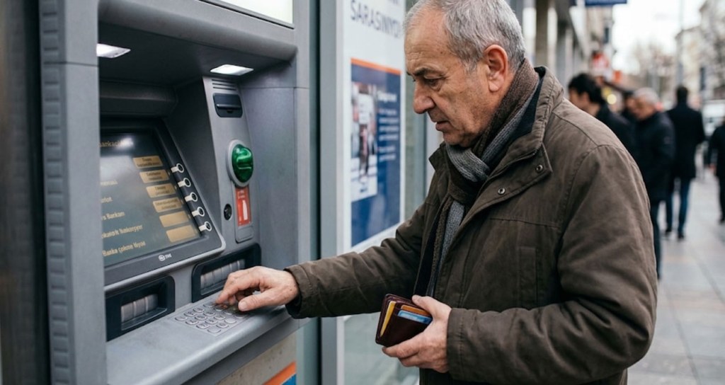 ATM'lerden Emekli Maaşı Çeken Vatandaşlar İçin Güncel Güvenlik ve Limit Uyarıları